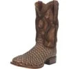 Dan Post Distressed Tan Weaved Boots -Shoe Promotion Store 01 DP4903 BN97 big dfa7775b 4ce7 400f a0c0 2bf714322852