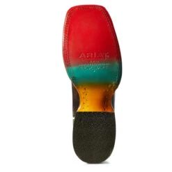 Ariat Iron Grey Aztec Square Toe -Shoe Promotion Store 100297093