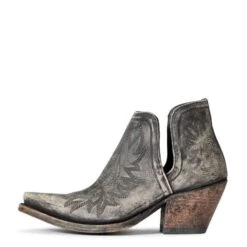 Ariat Women's Distressed Black Dixon 9 Ariat Women's Distressed Black Dixon -Shoe Promotion Store 10034044 side