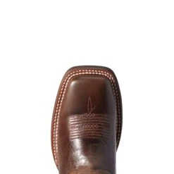 Ariat Women's Brown Pendleton Circuit Square Toe -Shoe Promotion Store 10038476 toe 1