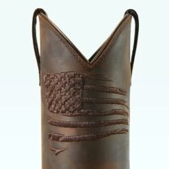 Ariat Women's Anthem Distressed Brown Square Toe Boots -Shoe Promotion Store 10040271 01 warm