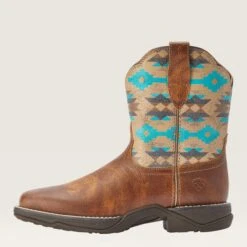 Ariat Women's Savannah Shorty Western Boot 11 Ariat Women's Savannah Shorty Western Boot -Shoe Promotion Store 10042576 side warm