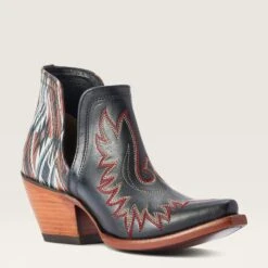 Ariat Black And Red Chimayo Dixon Boots -Shoe Promotion Store 10042580 medial warm