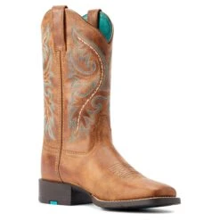 Ariat Women's Round Up Boots -Shoe Promotion Store 10044432 medial