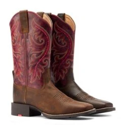 Ariat Women's Round Up For Wide Calves -Shoe Promotion Store 10044433 pair