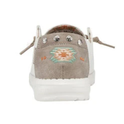 Heydude Hey Dude Wendy White Rodeo Aztec -Shoe Promotion Store 122130204heel