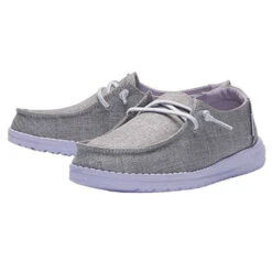 Heydude Hey Dude Wendy Youth Sparkling Grey Lilac -Shoe Promotion Store 130123166 WENDY YOUTH SPARKLING GREY LILAC 02 720x 7426536b a629 48a4 9628 120a4c31d455