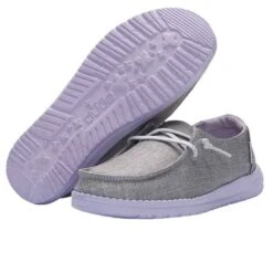 Heydude Hey Dude Wendy Youth Sparkling Grey Lilac -Shoe Promotion Store 130123166 WENDY YOUTH SPARKLING GREY LILAC 03 720x c14d5848 364d 4f11 9247 6178614d65e8