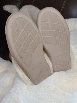 Minnetonka Moccasins Tan Sheep Skin Mule Slippers 9 Minnetonka Moccasins Tan Sheep Skin Mule Slippers -Shoe Promotion Store 20210929 162301