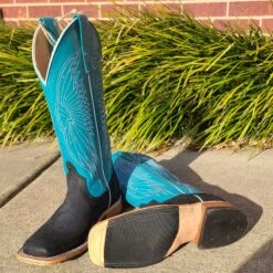 Anderson Bean Black Pig/Autumn Teal Boots -Shoe Promotion Store 20211202 151845