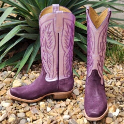 Macie Bean Berry Suede Square Toe Boots 9 Macie Bean Berry Suede Square Toe Boots -Shoe Promotion Store 20230522 140020