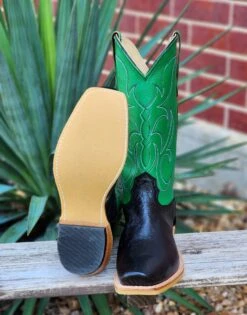 Fenoglio Black Smooth Ostrich Boots -Shoe Promotion Store 20230608 111747