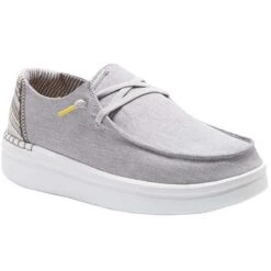 Heydude Hey Dude Wendy Rise Grey Lines -Shoe Promotion Store 29531 p1