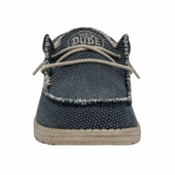 Heydude Hey Dude Men's Wally Braided Blue Night 13 Heydude Hey Dude Men's Wally Braided Blue Night -Shoe Promotion Store 40003 4NM WALLBRAIDED BLUENIGHT RIGHTFRONT