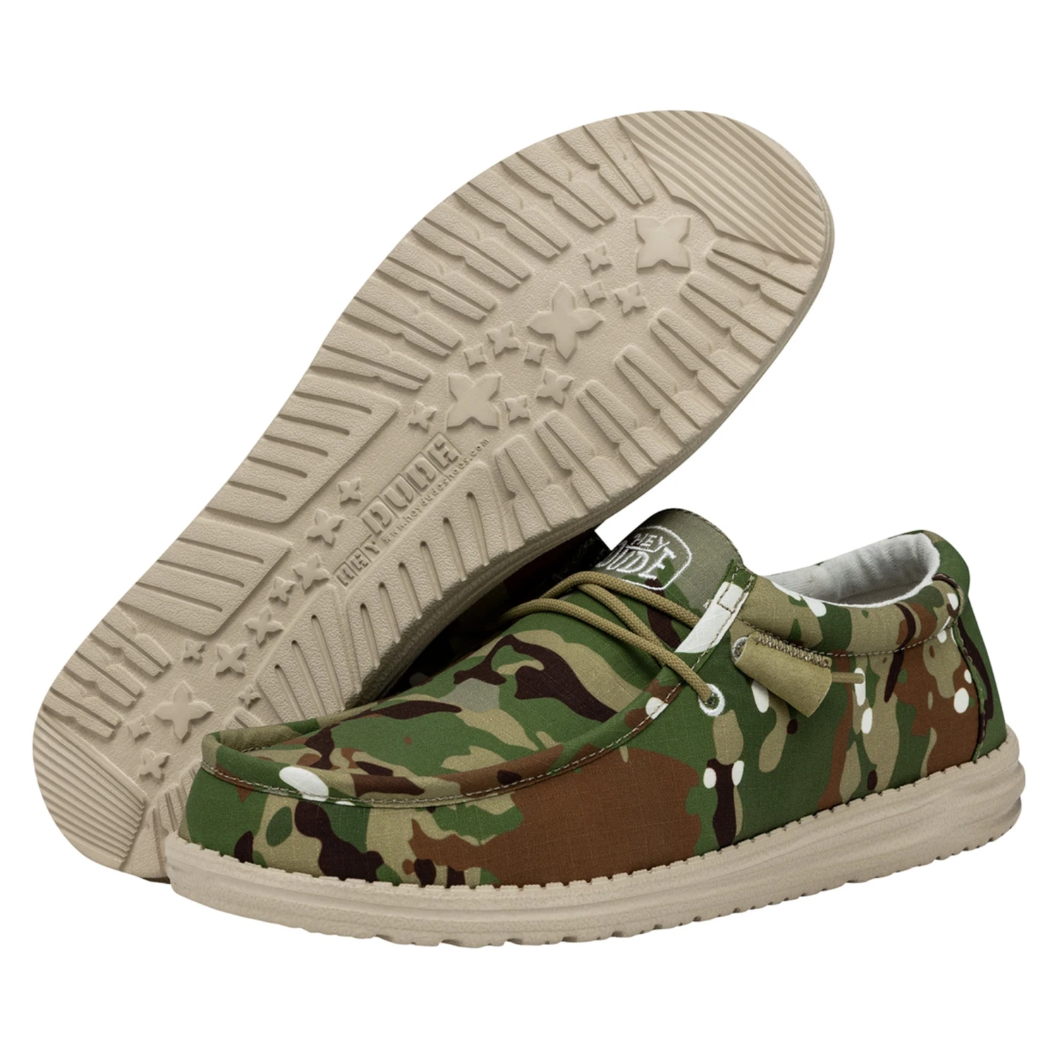 Heydude Hey Dude Men's Wally Ripstop Multi Camo 4 Heydude Hey Dude Men's Wally Ripstop Multi Camo - Image 2