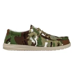 Heydude Hey Dude Men's Wally Ripstop Multi Camo 14 Heydude Hey Dude Men's Wally Ripstop Multi Camo -Shoe Promotion Store 40004 9CQ WALLYCAMOUFLAGE MULTICAMO RIGHTSIDE