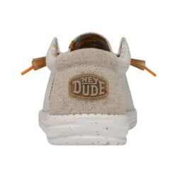 Heydude Hey Dude Men's Wally Eco Sox Tofu -Shoe Promotion Store 40008 2BJ WALLYSTRETCH TOFU LEFTBACK