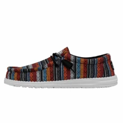 Heydude Hey Dude Men's Wally Serape Desert Horizon -Shoe Promotion Store 40017 9BR WALLYSERAPE DESERTHORIZON LEFTSIDE