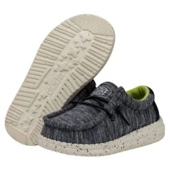 Heydude Hey Dude Wally Toddler Stretch Speckled Navy 12 Heydude Hey Dude Wally Toddler Stretch Speckled Navy -Shoe Promotion Store 40035 4MP WALLYTODDLERSTRETCH NAVYSPECKLE PAIRBOTTOM