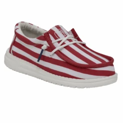 Heydude Hey Dude Youth Wally American Flag 17 Heydude Hey Dude Youth Wally American Flag -Shoe Promotion Store 40046 9CW WALLYYOUTHPATRIOTIC AMERICANFLAG RIGHTANGLE