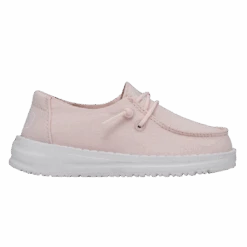 Heydude Hey Dude Wendy Toddler Slub Canvas Pink 15 Heydude Hey Dude Wendy Toddler Slub Canvas Pink -Shoe Promotion Store 40144 680 WENDYTODDLERSLUBCANVAS PINK RIGHTSIDE
