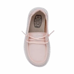 Heydude Hey Dude Wendy Toddler Slub Canvas Pink 17 Heydude Hey Dude Wendy Toddler Slub Canvas Pink -Shoe Promotion Store 40144 680 WENDYTODDLERSLUBCANVAS PINK RIGHTTOP