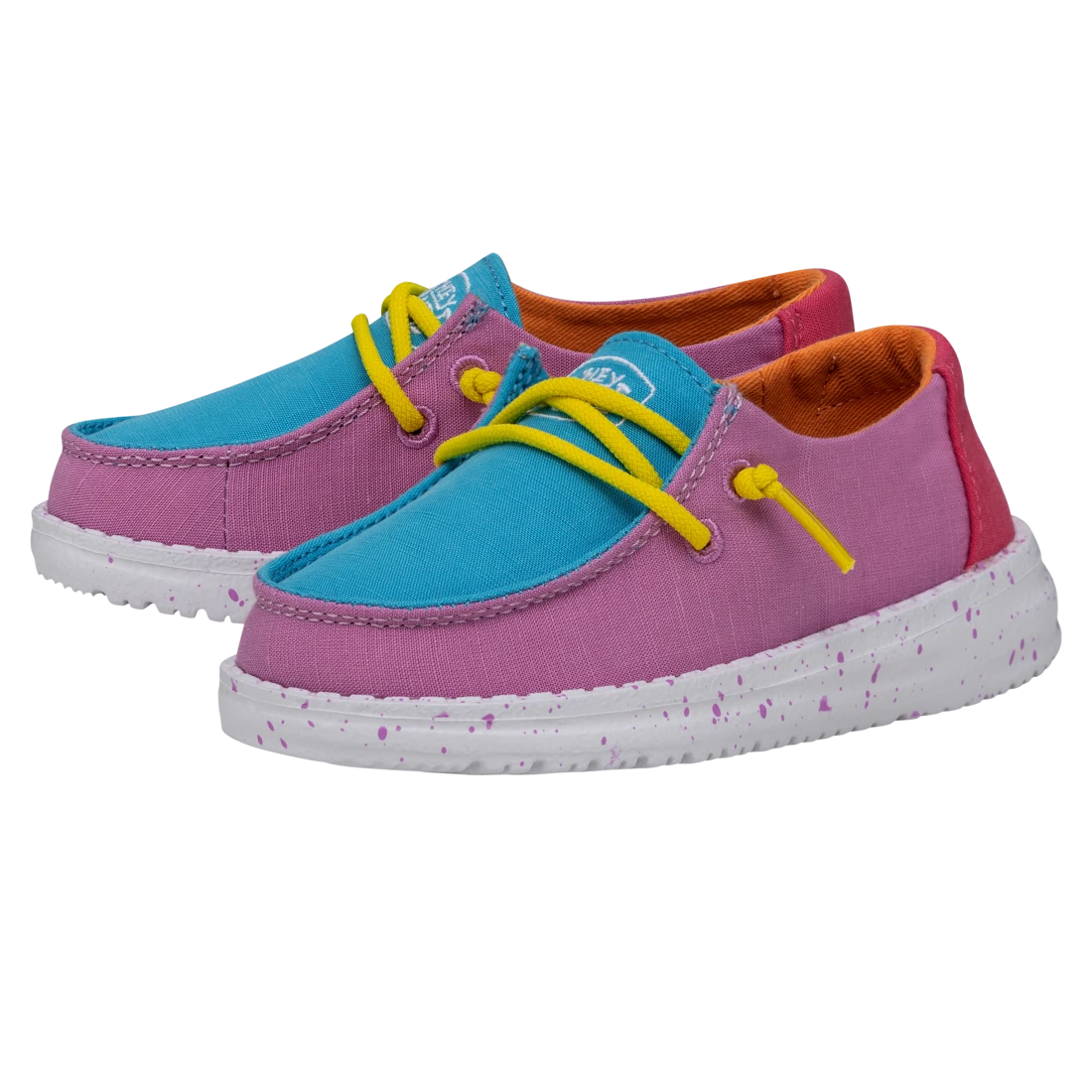 Heydude Hey Dude Wendy Toddler Slub Color Block 2 Heydude Hey Dude Wendy Toddler Slub Color Block