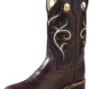 Children's Chocolate Brown White Swirl Boots -Shoe Promotion Store 61XUTTZBc5L. AC UY500
