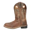 Youth Distressed Brown Jesse Square Toe Boots