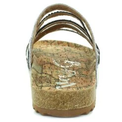 Black & White Strappy Nessie Sandals -Shoe Promotion Store 771405 images 04