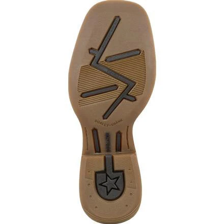 Durango Children's Brown And Orange Chevron Square Toe Boot 4 Durango Children's Brown And Orange Chevron Square Toe Boot - Image 2