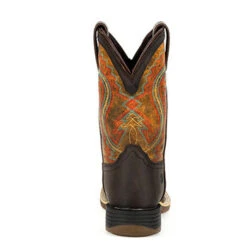 Durango Youth Dark Bay And Burnt Orange Western Boots -Shoe Promotion Store DBT0230C back a0d5eb16 1afb 4fc0 a02d 1afe1c7acc4b