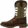 LIL' Rebel By Durango Little Kids Army Western Boot -Shoe Promotion Store DBT0232Y 5 LARGE 34695.1624306858