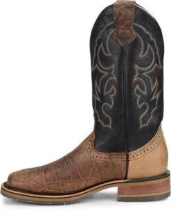 Double H Kenia Brown And Black Top Boot 11 Double H Kenia Brown And Black Top Boot -Shoe Promotion Store DH4644 autox400 Instep