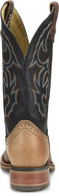 Double H Kenia Brown And Black Top Boot 7 Double H Kenia Brown And Black Top Boot - Image 5