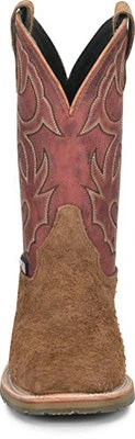 Double H Men's Roughout Red Top Square Toe Boots 6 Double H Men's Roughout Red Top Square Toe Boots - Image 4