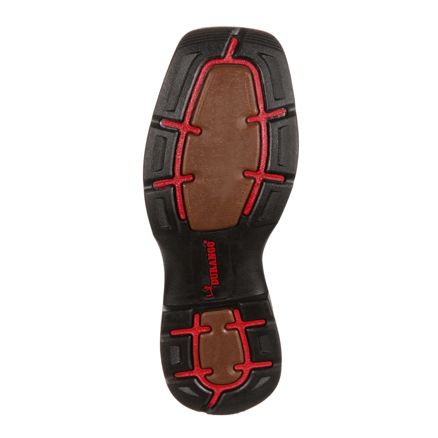 Durango Kids Tan & Black Square Toe Boot 6 Durango Kids Tan & Black Square Toe Boot - Image 4