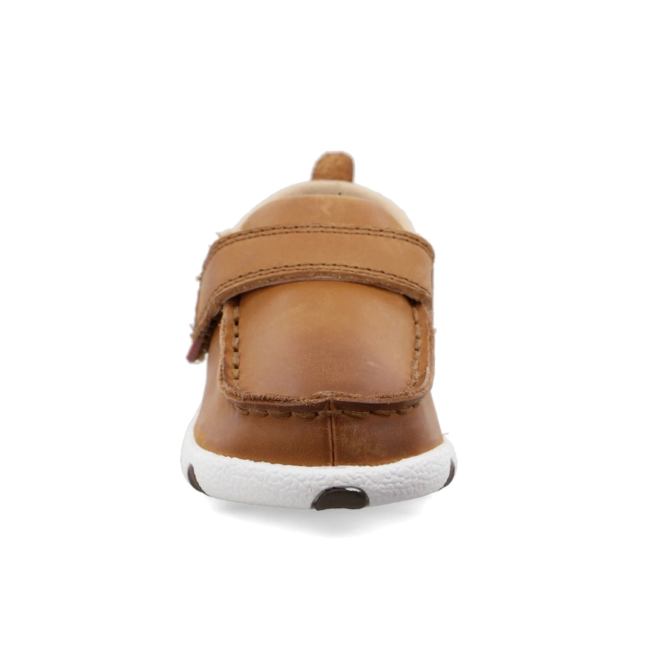 Twisted X Infant Tan Leather Velcro Driving Mocc 7 Twisted X Infant Tan Leather Velcro Driving Mocc - Image 5