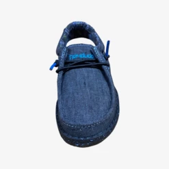 Heydude Hey Dude Wally Toddler Chambray Wave -Shoe Promotion Store IMG 4897