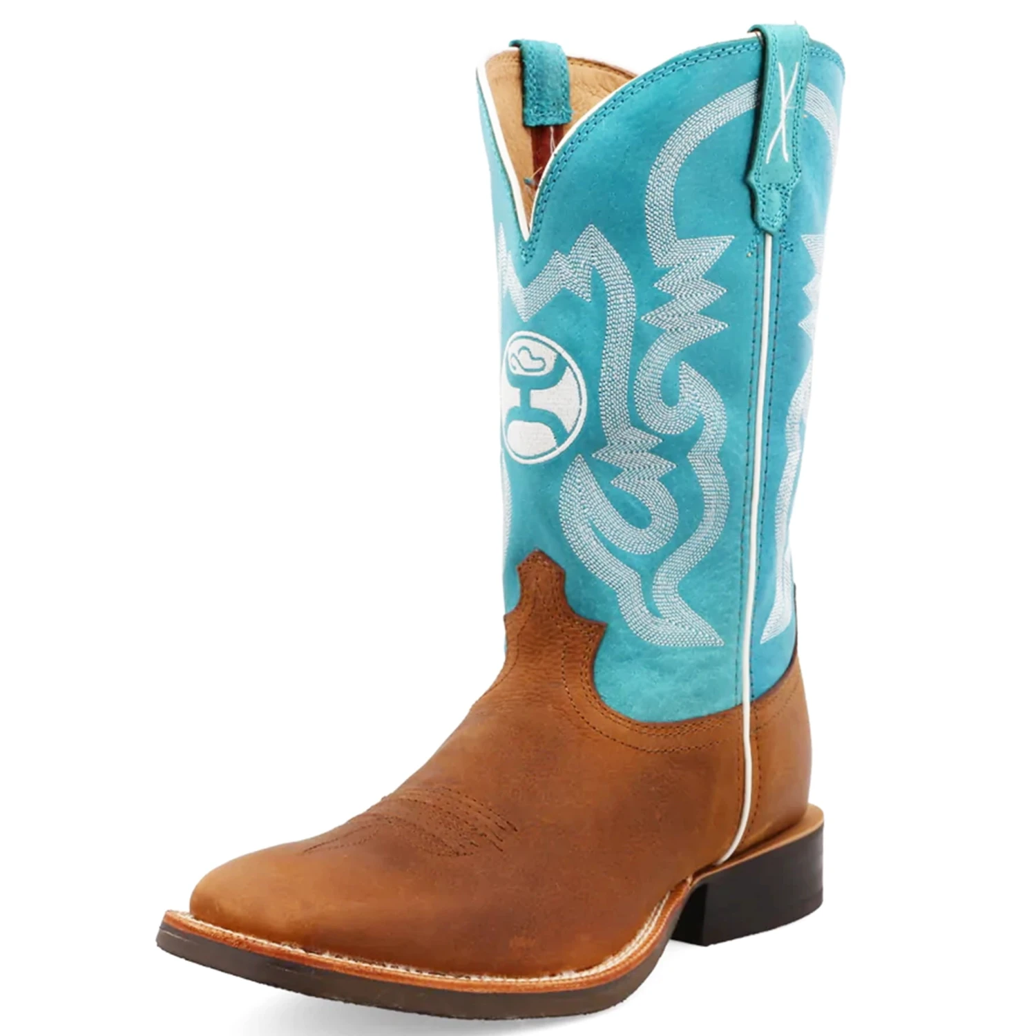 Hooey By Twisted X Men's 12" Rubber Outsole Western Boot-Turq. Top 3 Hooey By Twisted X Men's 12" Rubber Outsole Western Boot-Turq. Top