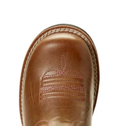 Ariat Kid's Brown Cactus Fatbaby Round Toe Boot -Shoe Promotion Store S19 KDS WEST Couto 10027309 toe
