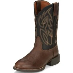 Justin Rendon Round Toe Boot