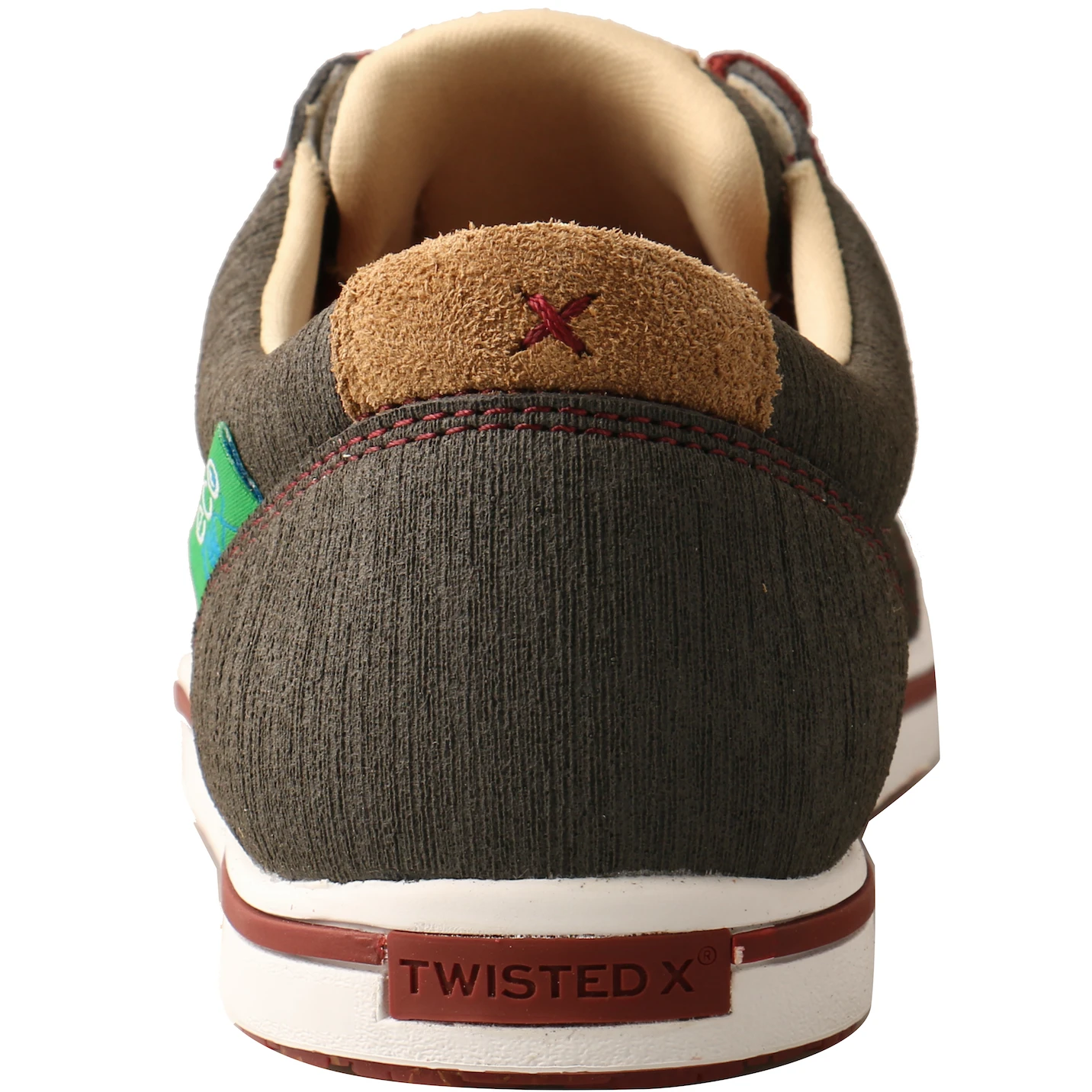 Women's Twisted X Grey And Red Kicks 5 Women's Twisted X Grey And Red Kicks - Image 3