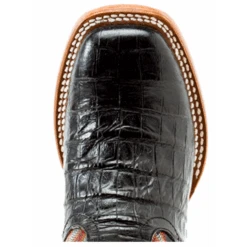 Anderson Bean Kids Black Caiman Print Square Toe Boot -Shoe Promotion Store Screen Shot 2019 10 21 at 11.06.11 AM