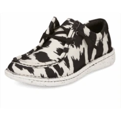 Justin Cowprint Hazer Shoe
