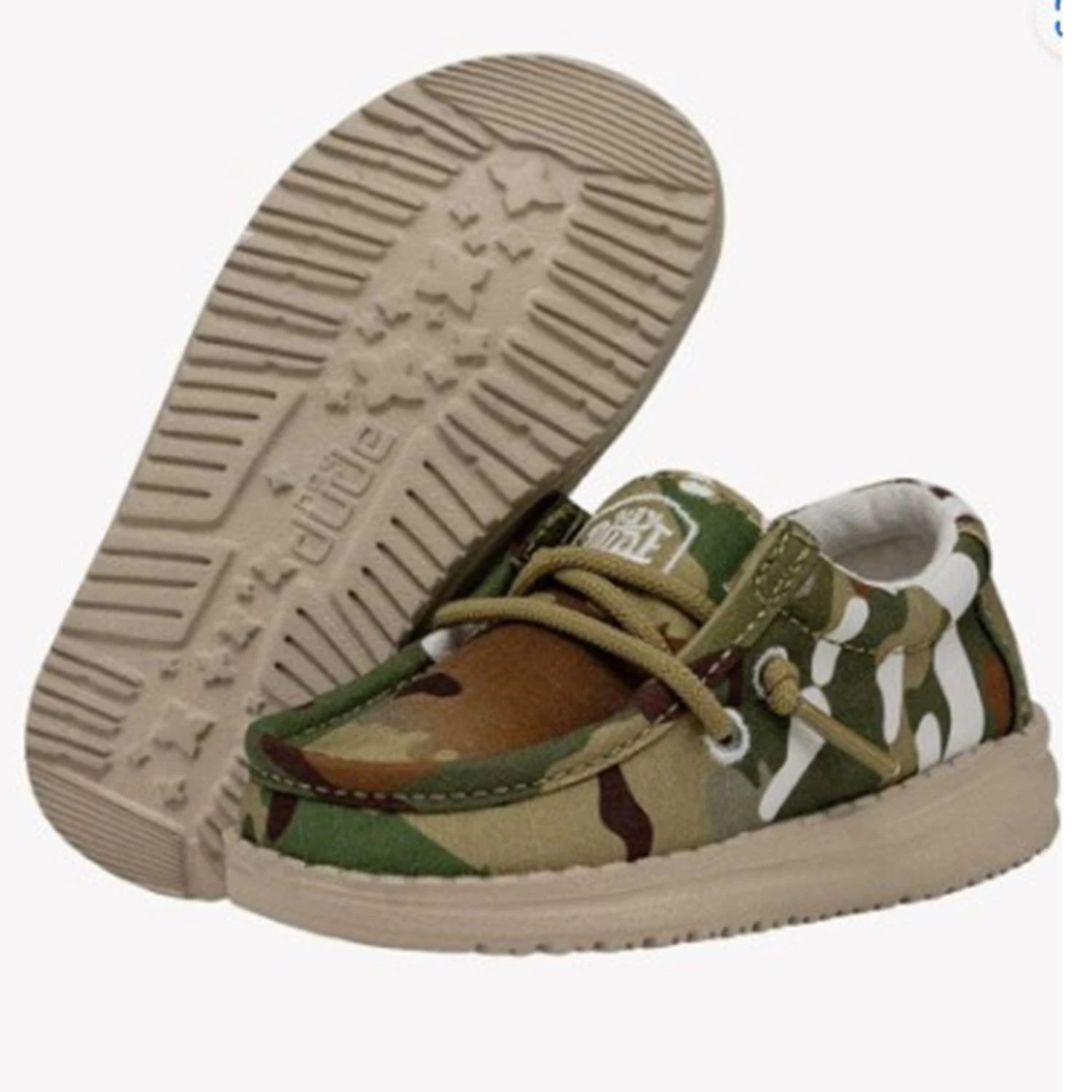Heydude Hey Dude Wally Toddler Ripstop Multi Camoflauge 4 Heydude Hey Dude Wally Toddler Ripstop Multi Camoflauge - Image 2