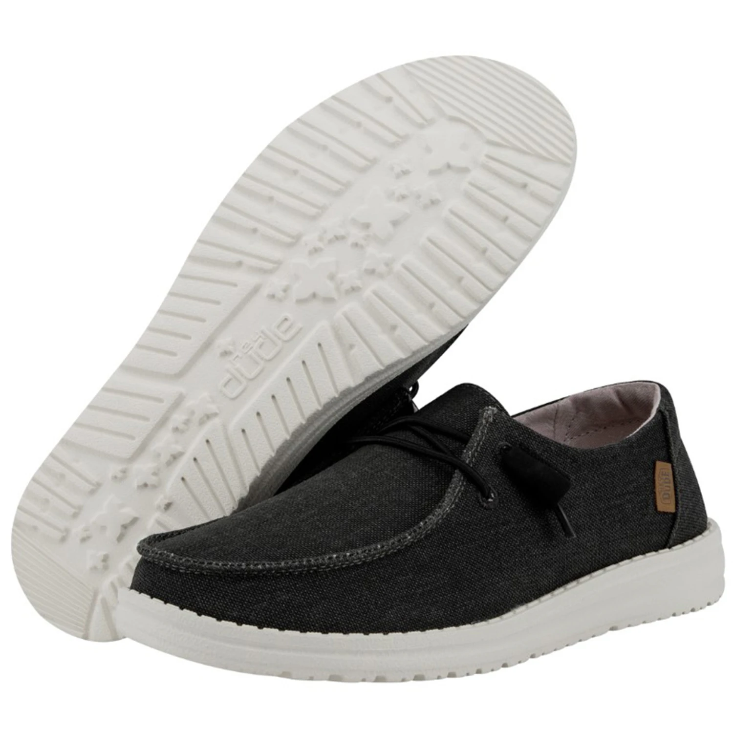 Heydude Hey Dude Wendy Chambray Off Black Shoe 4 Heydude Hey Dude Wendy Chambray Off Black Shoe - Image 2