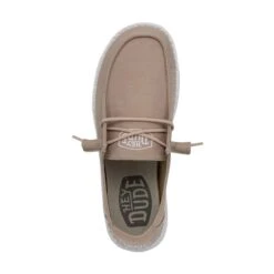 Heydude Hey Dude Wendy Slub Canvas Tan -Shoe Promotion Store Screenshot2023 05 18151038