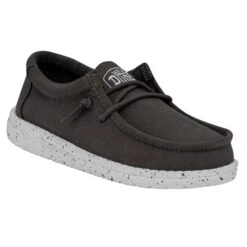 Heydude Hey Dude Wally Youth Slub Canvas Grey -Shoe Promotion Store Screenshot2023 05 23105843
