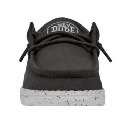 Heydude Hey Dude Wally Youth Slub Canvas Grey -Shoe Promotion Store Screenshot2023 05 23110046